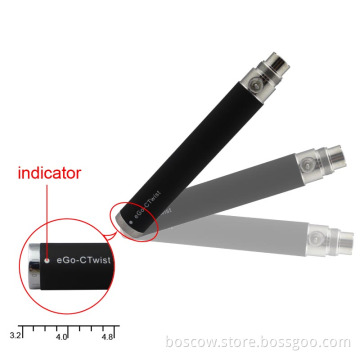 2013 Latest Style Regulator EGO-Twist/650mAh/900mAh/1100mAh/1300mAh